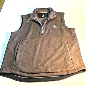 Zero Restriction Tour Series Quarter Zip Pullover  EUC Size Large Gray